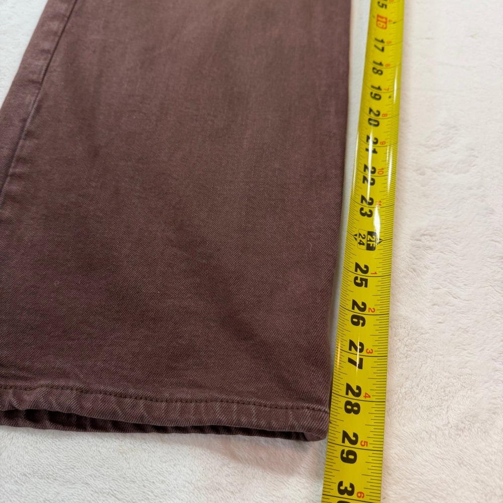 Primark Women's Wide Leg Jeans in Chocolate Brown - Picture 12 of 14